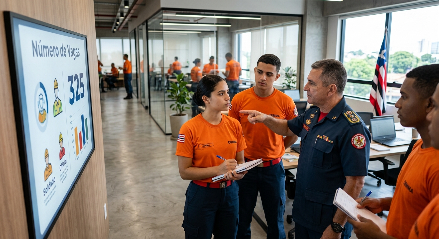 Histórico do Concurso Bombeiro MA: Evolução das Vagas